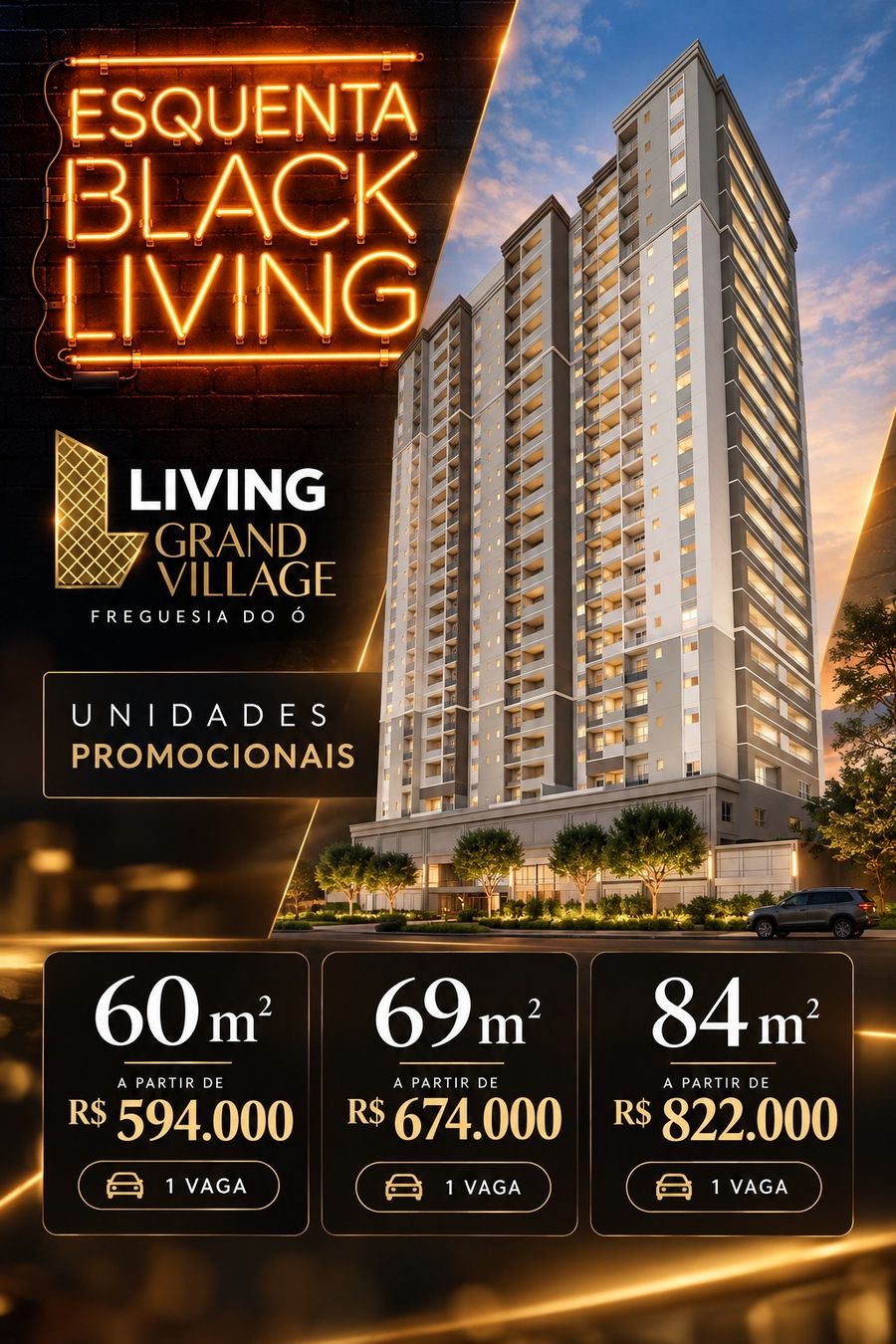 Living Grand Village Freguesia do Ó, Esquenta Black Living